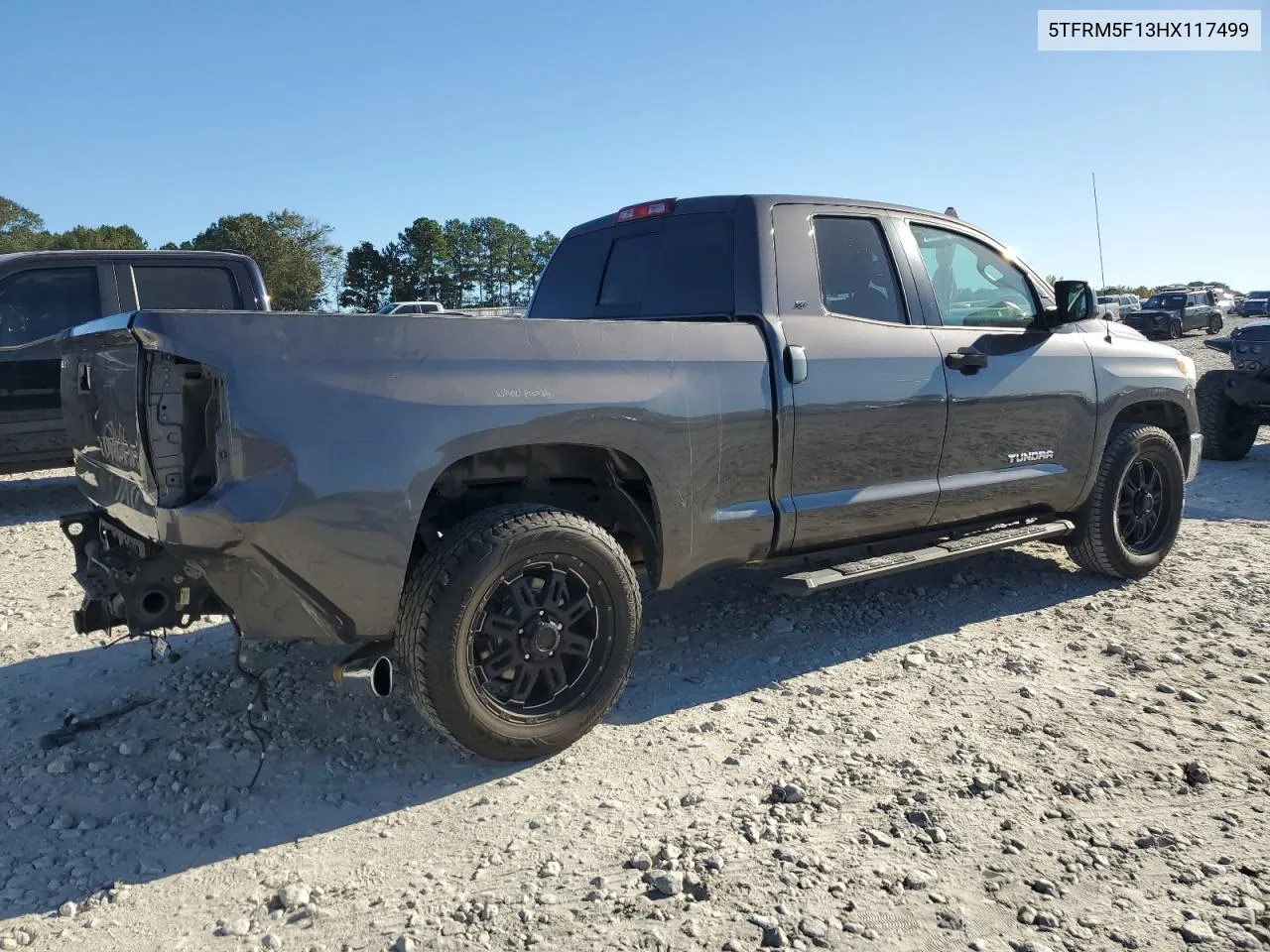 2017 Toyota Tundra Double Cab Sr VIN: 5TFRM5F13HX117499 Lot: 75630654