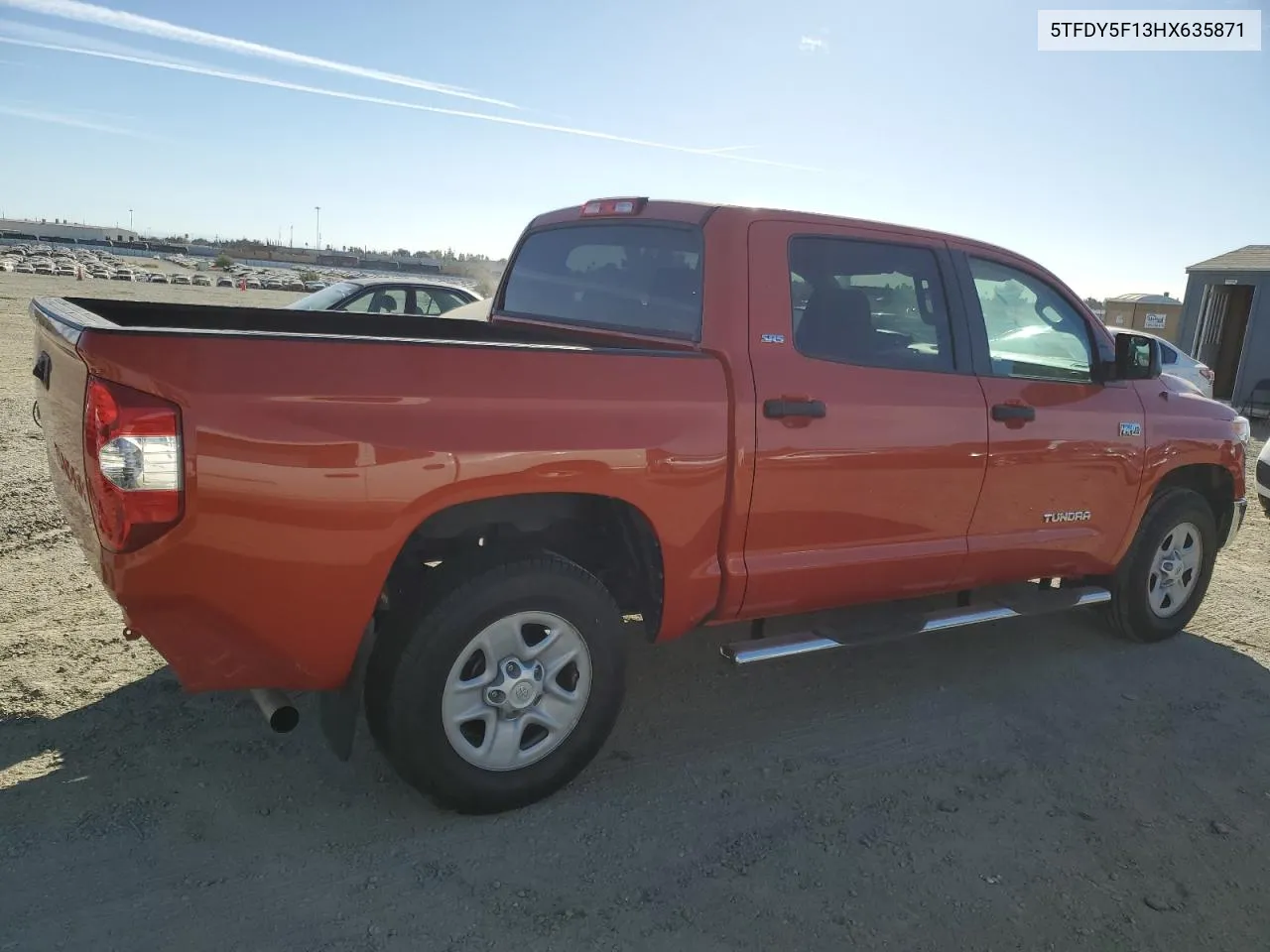 2017 Toyota Tundra Crewmax Sr5 VIN: 5TFDY5F13HX635871 Lot: 75726294