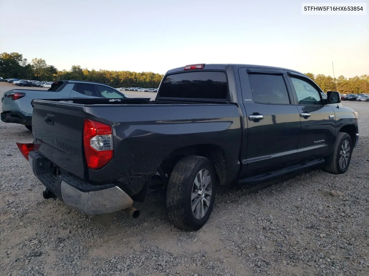 2017 Toyota Tundra Crewmax Limited VIN: 5TFHW5F16HX653854 Lot: 75940824