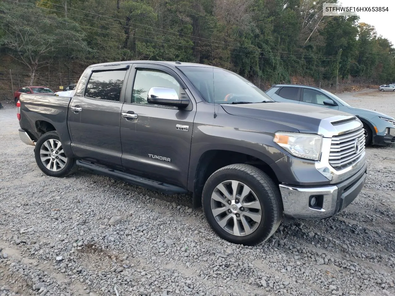 2017 Toyota Tundra Crewmax Limited VIN: 5TFHW5F16HX653854 Lot: 75940824