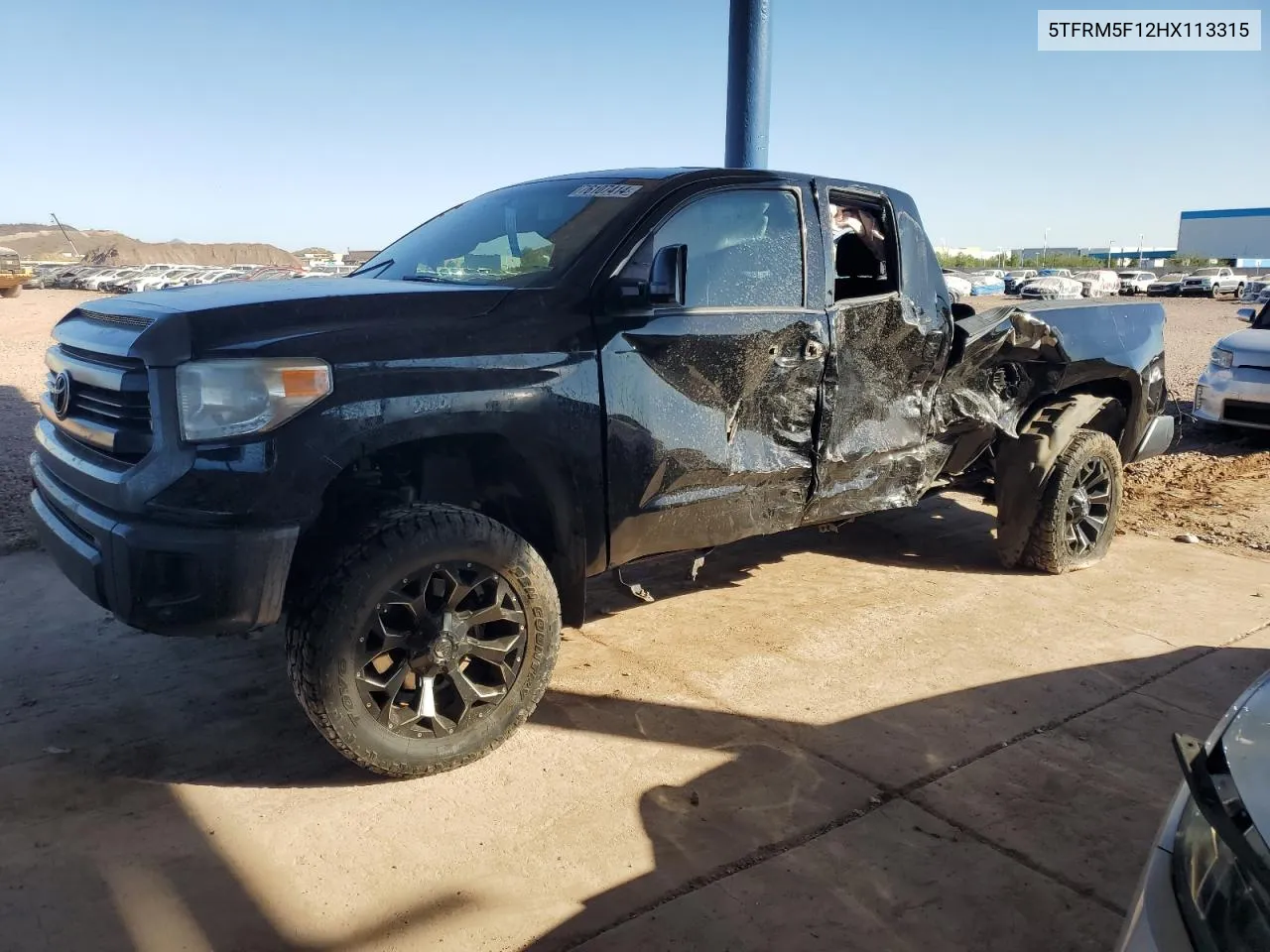 2017 Toyota Tundra Double Cab Sr VIN: 5TFRM5F12HX113315 Lot: 76107414