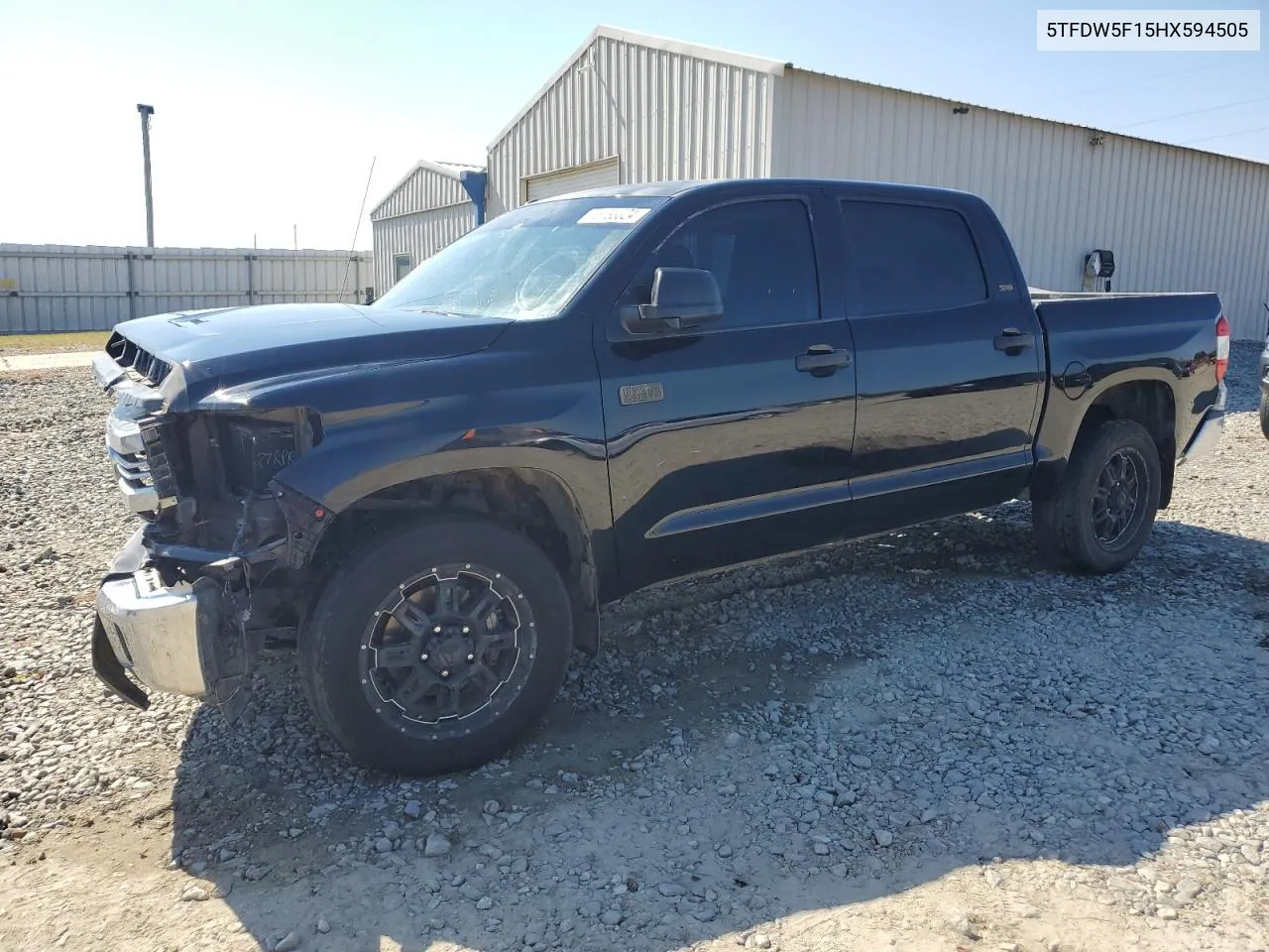 2017 Toyota Tundra Crewmax Sr5 VIN: 5TFDW5F15HX594505 Lot: 76783524