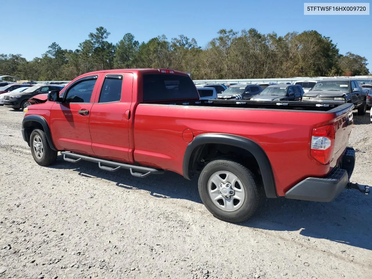 2017 Toyota Tundra Double Cab Sr VIN: 5TFTW5F16HX009720 Lot: 76937804