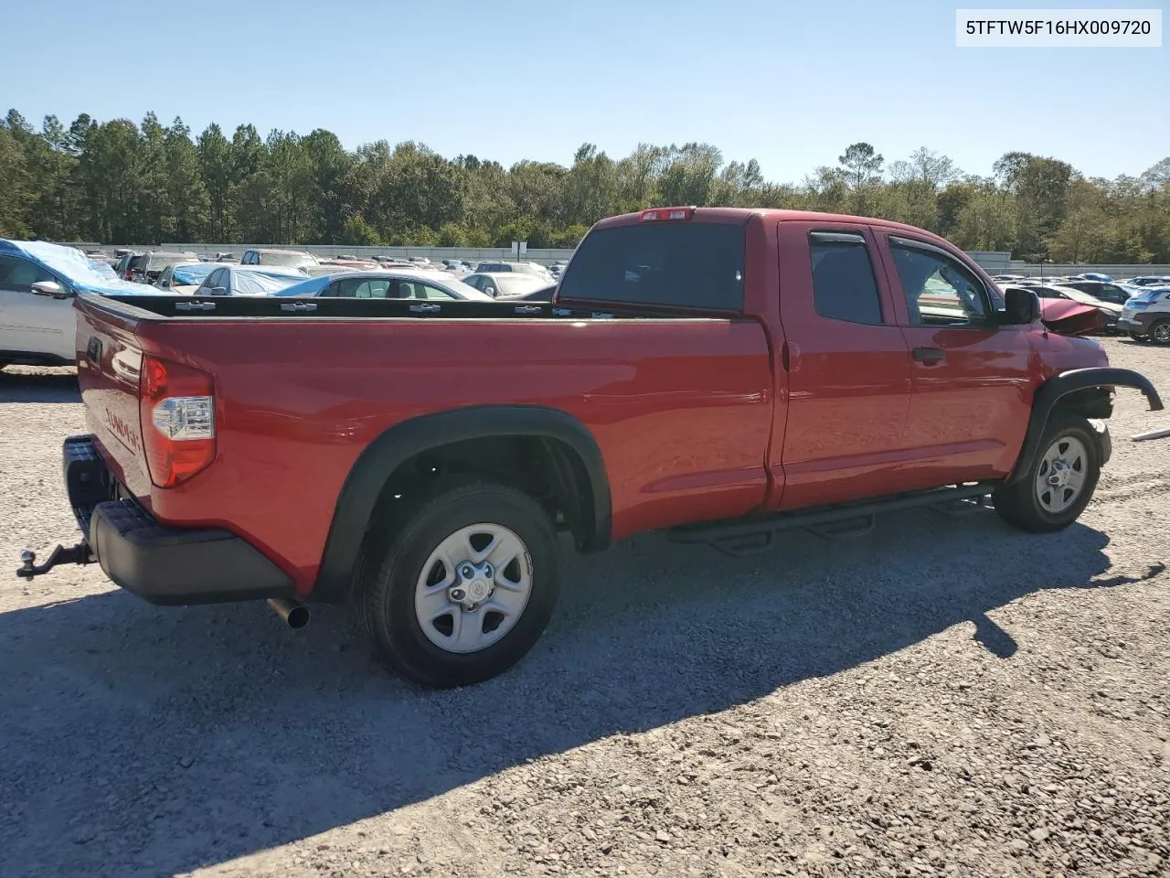 2017 Toyota Tundra Double Cab Sr VIN: 5TFTW5F16HX009720 Lot: 76937804