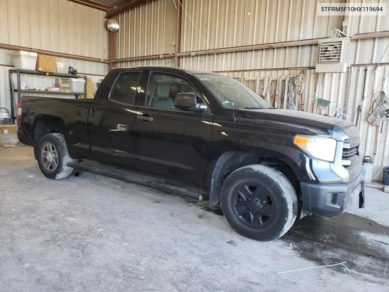 2017 Toyota Tundra Double Cab Sr VIN: 5TFRM5F10HX119694 Lot: 77518024