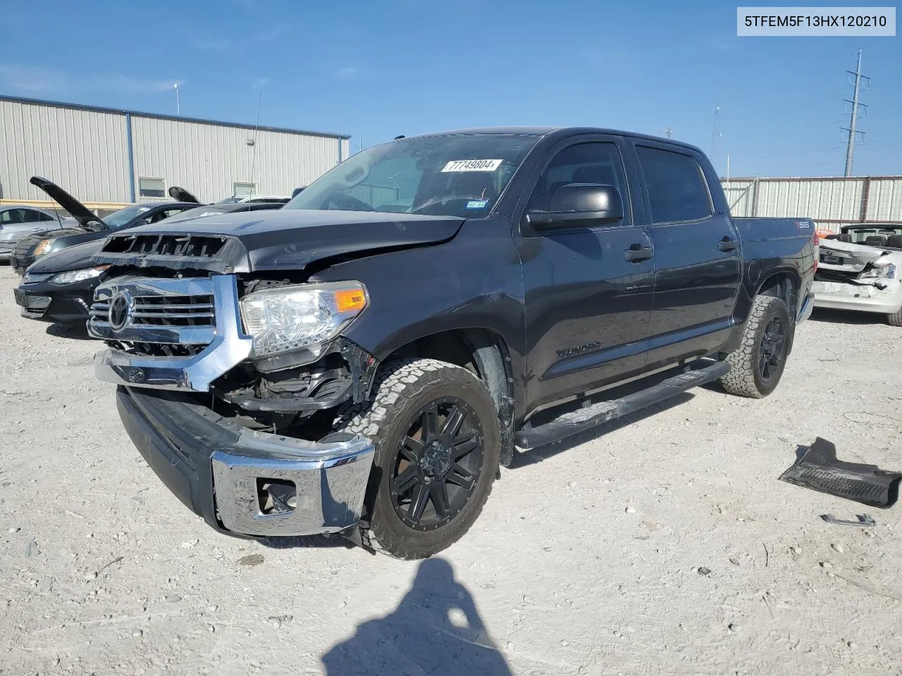 2017 Toyota Tundra Crewmax Sr5 VIN: 5TFEM5F13HX120210 Lot: 77749804