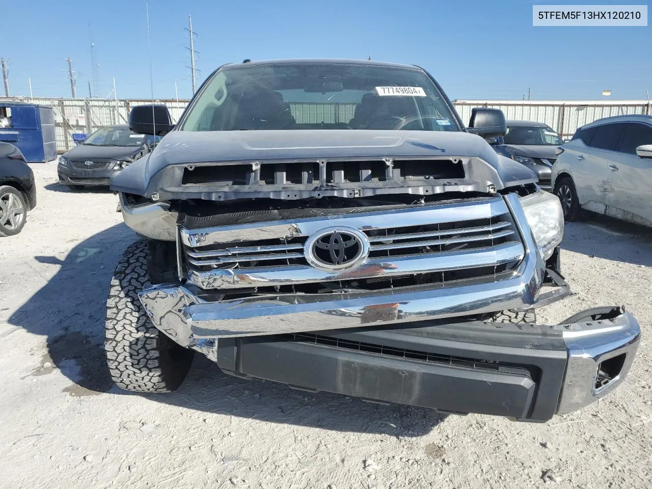 2017 Toyota Tundra Crewmax Sr5 VIN: 5TFEM5F13HX120210 Lot: 77749804