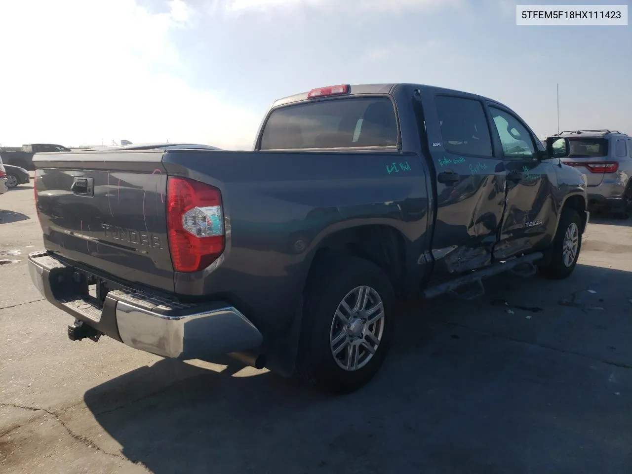 2017 Toyota Tundra Crewmax Sr5 VIN: 5TFEM5F18HX111423 Lot: 78040194