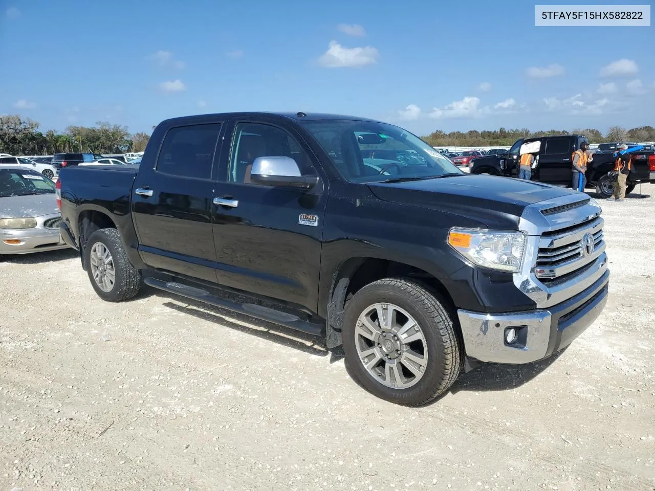 2017 Toyota Tundra Crewmax 1794 VIN: 5TFAY5F15HX582822 Lot: 78453334