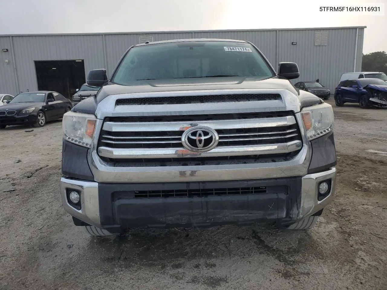 2017 Toyota Tundra Double Cab Sr VIN: 5TFRM5F16HX116931 Lot: 78471174