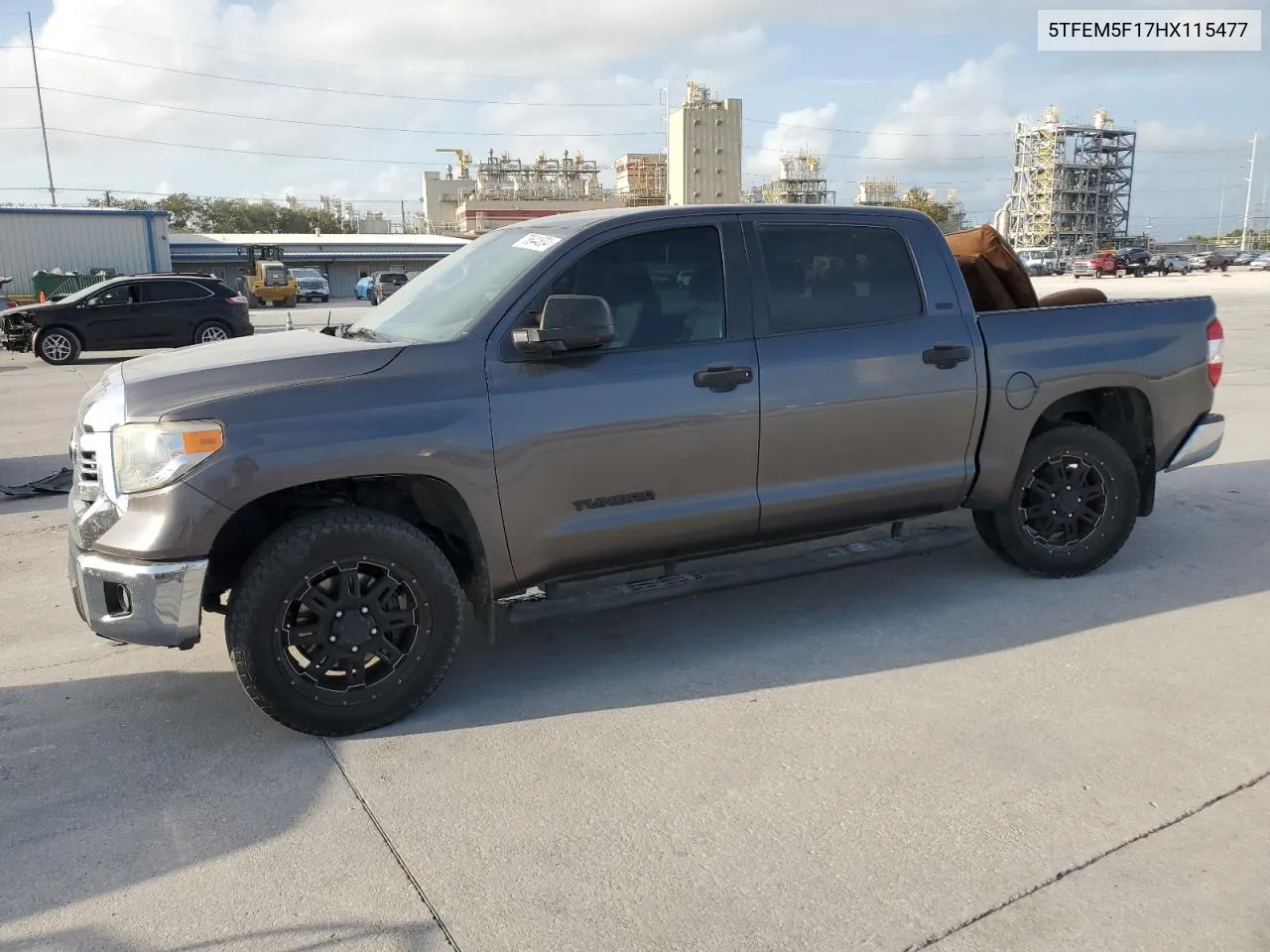 2017 Toyota Tundra Crewmax Sr5 VIN: 5TFEM5F17HX115477 Lot: 78644634