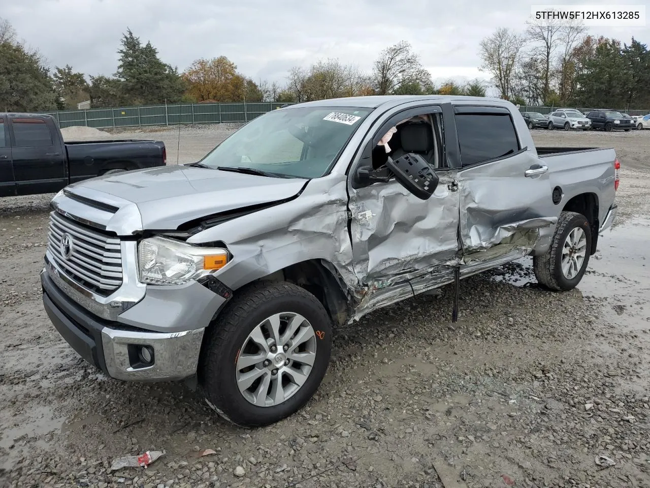 2017 Toyota Tundra Crewmax Limited VIN: 5TFHW5F12HX613285 Lot: 78840634