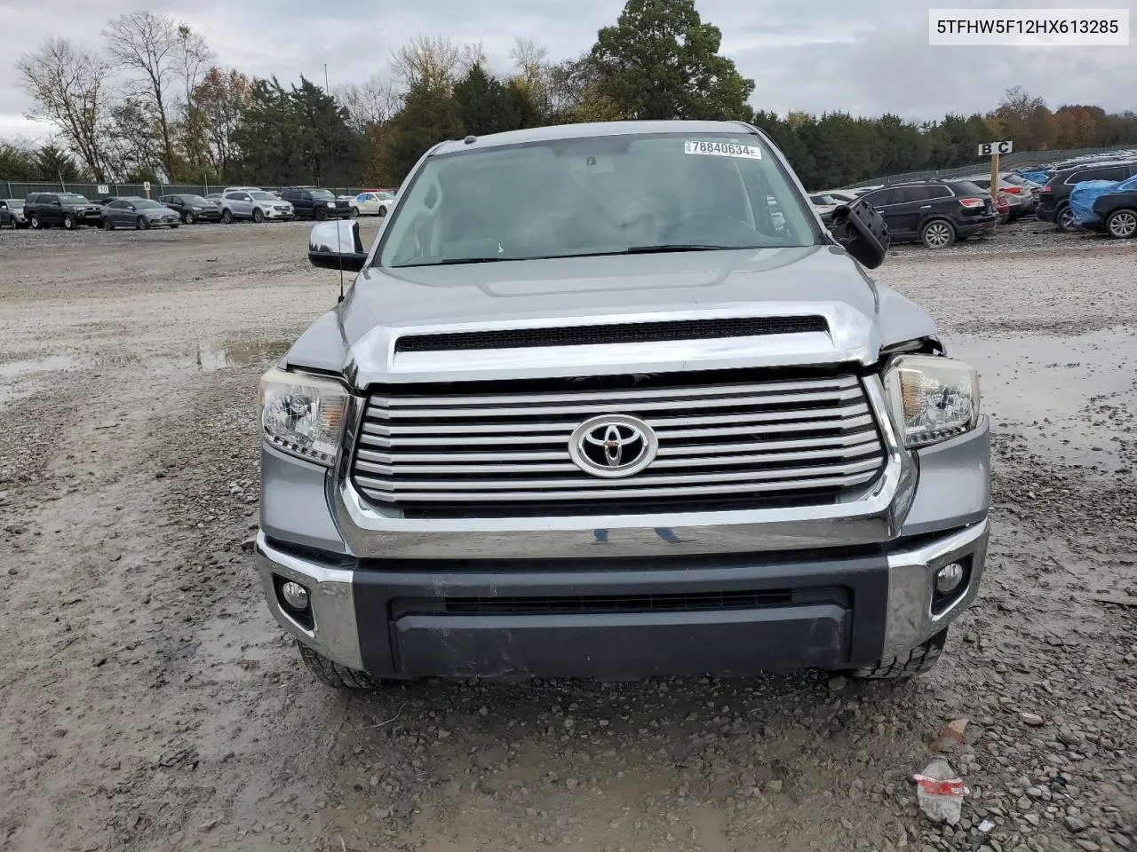 2017 Toyota Tundra Crewmax Limited VIN: 5TFHW5F12HX613285 Lot: 78840634