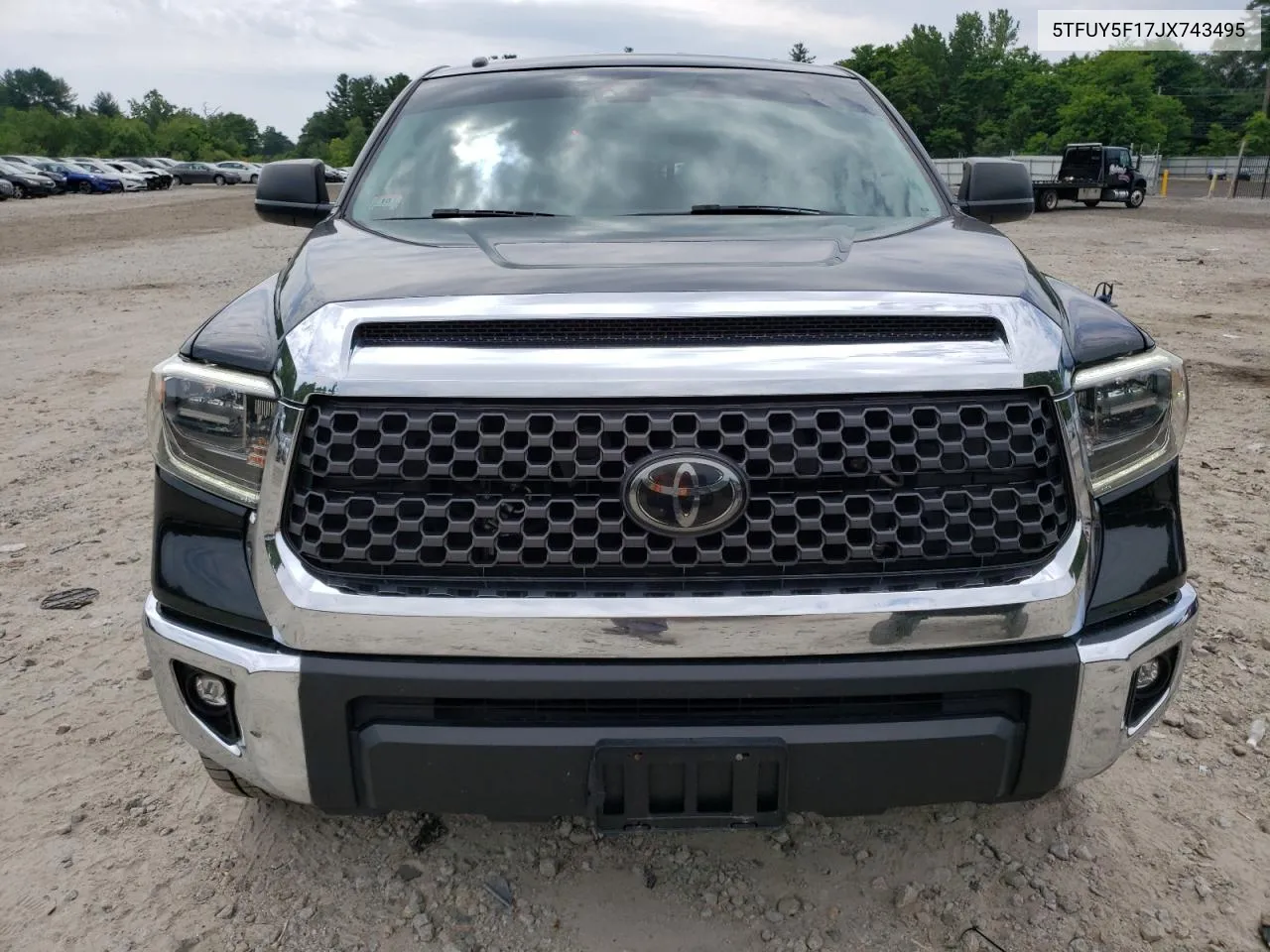 2018 Toyota Tundra Double Cab Sr/Sr5 VIN: 5TFUY5F17JX743495 Lot: 60245144