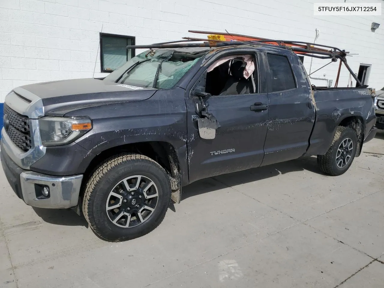 2018 Toyota Tundra Double Cab Sr/Sr5 VIN: 5TFUY5F16JX712254 Lot: 60776974