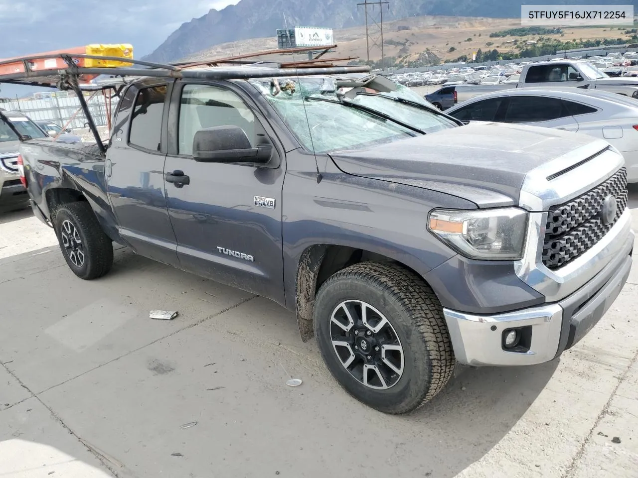 2018 Toyota Tundra Double Cab Sr/Sr5 VIN: 5TFUY5F16JX712254 Lot: 60776974