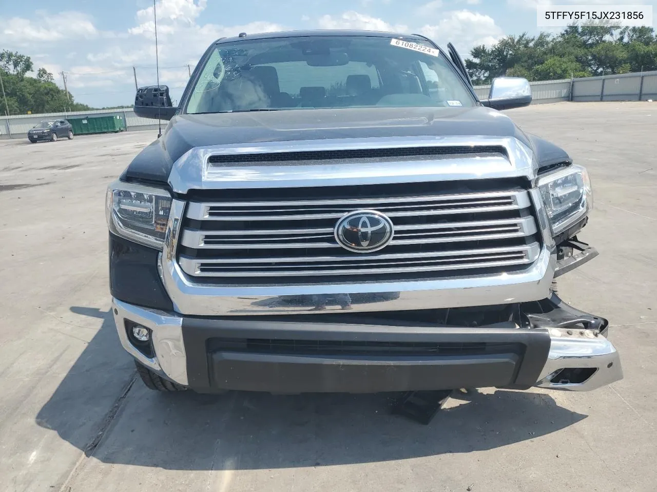 2018 Toyota Tundra Crewmax Limited VIN: 5TFFY5F15JX231856 Lot: 61082224