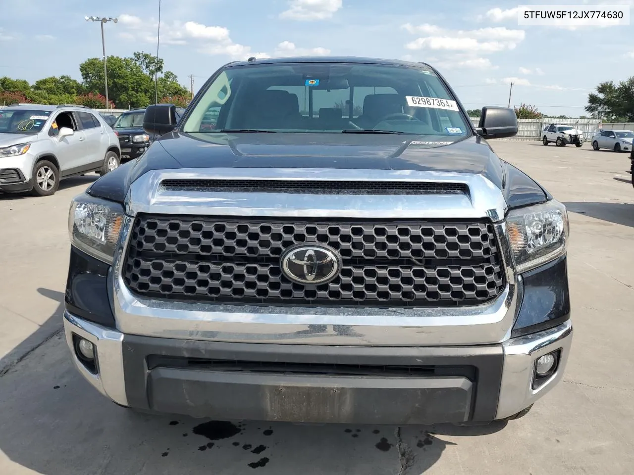 2018 Toyota Tundra Double Cab Sr/Sr5 VIN: 5TFUW5F12JX774630 Lot: 62987364