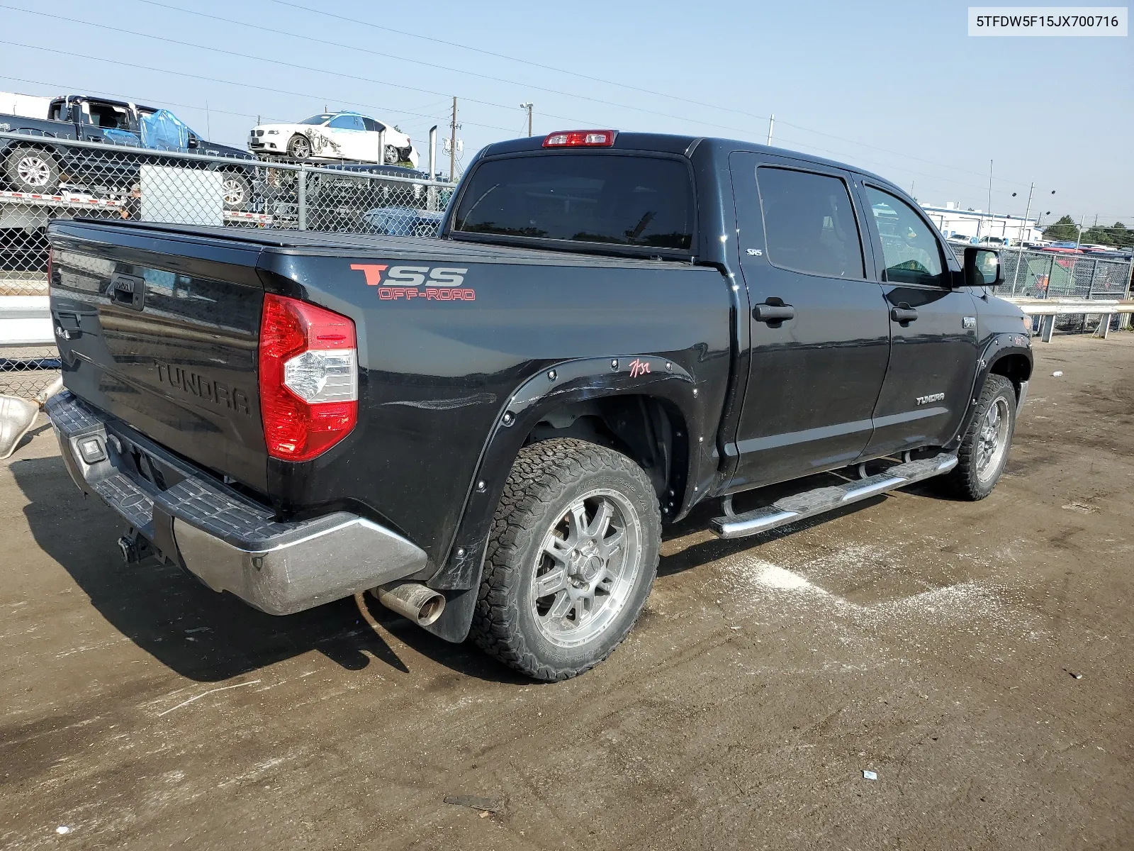 2018 Toyota Tundra Crewmax Sr5 VIN: 5TFDW5F15JX700716 Lot: 64827114