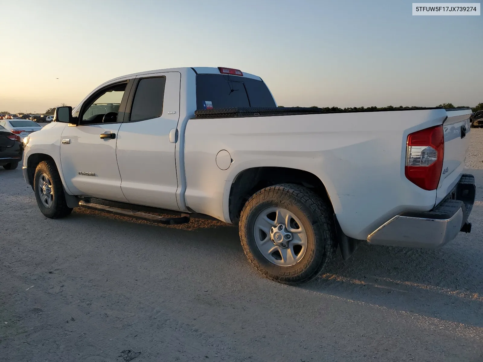 2018 Toyota Tundra Double Cab Sr/Sr5 VIN: 5TFUW5F17JX739274 Lot: 65296204