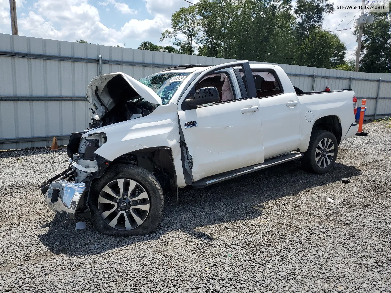 2018 Toyota Tundra Crewmax 1794 VIN: 5TFAW5F16JX740810 Lot: 67185424