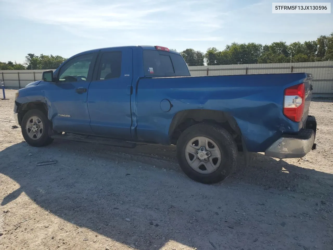 2018 Toyota Tundra Double Cab Sr VIN: 5TFRM5F13JX130596 Lot: 67800464