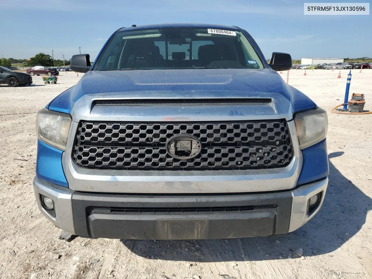 2018 Toyota Tundra Double Cab Sr VIN: 5TFRM5F13JX130596 Lot: 67800464