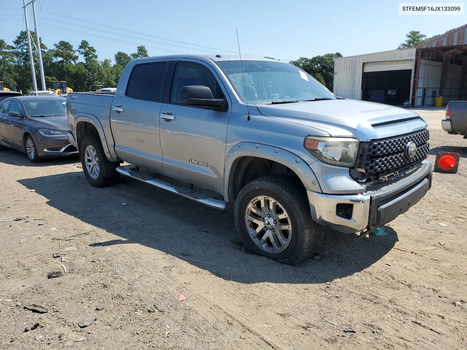 2018 Toyota Tundra Crewmax Sr5 VIN: 5TFEM5F16JX133099 Lot: 68059764