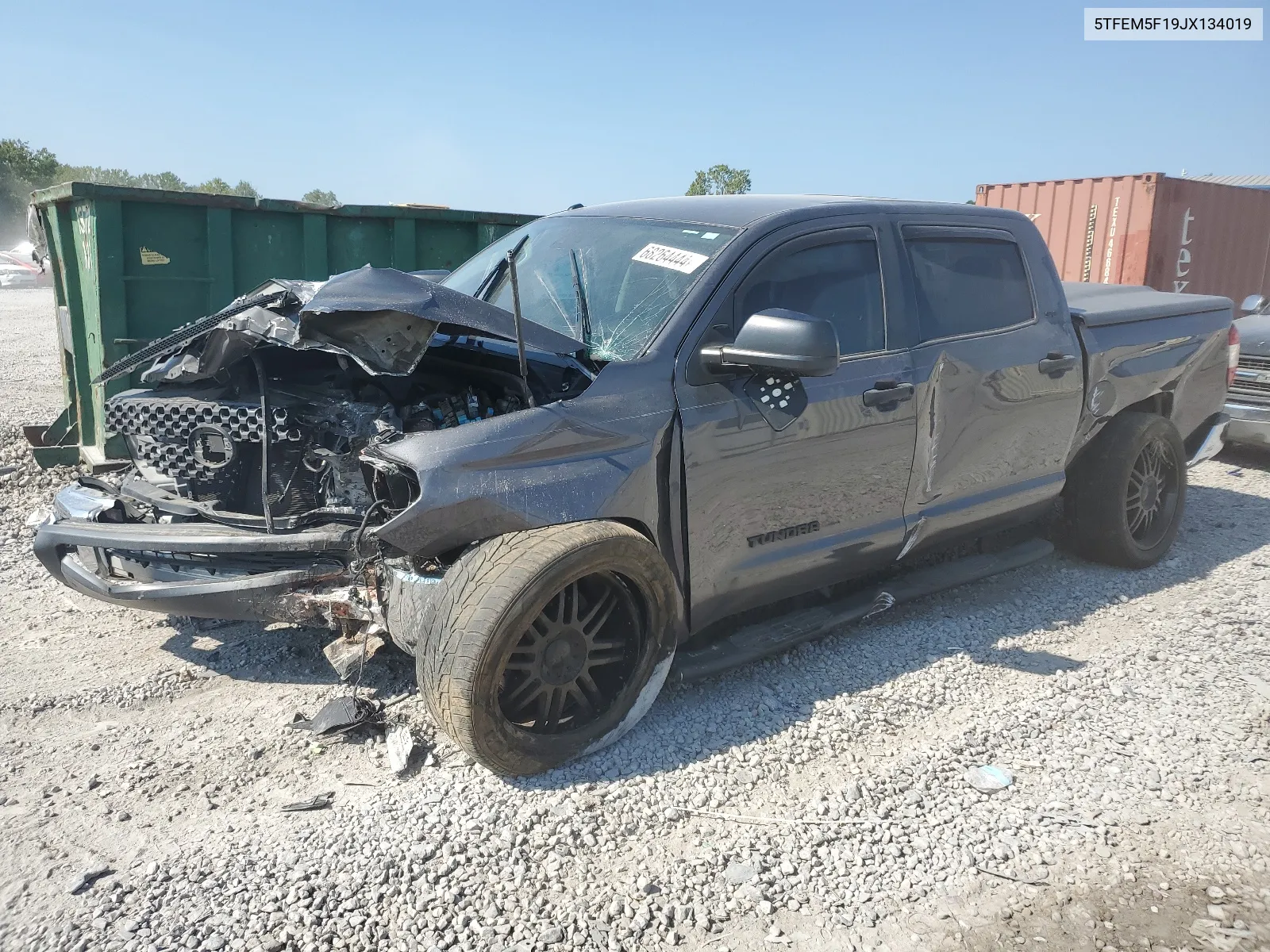 5TFEM5F19JX134019 2018 Toyota Tundra Crewmax Sr5