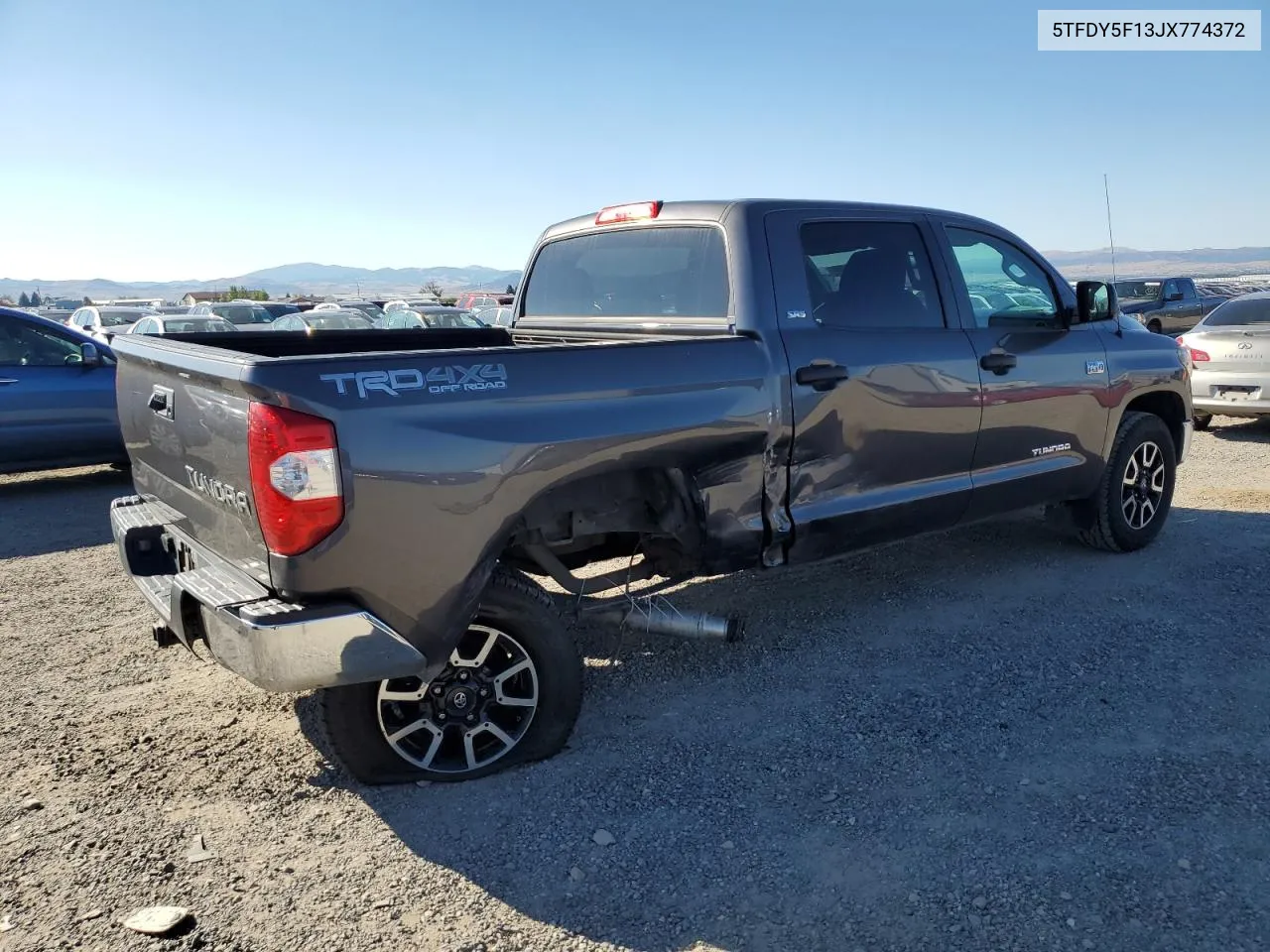 2018 Toyota Tundra Crewmax Sr5 VIN: 5TFDY5F13JX774372 Lot: 68495734