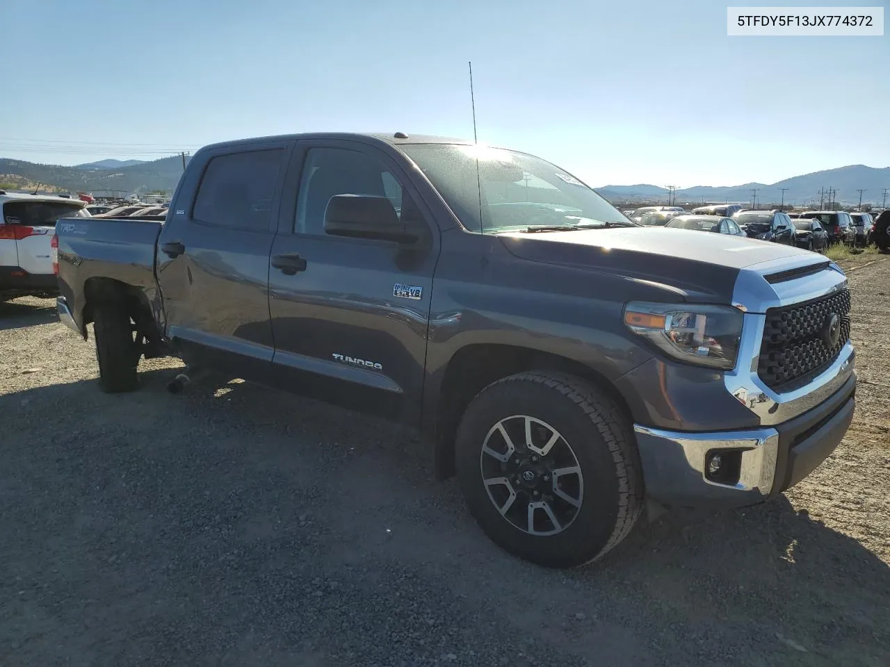 2018 Toyota Tundra Crewmax Sr5 VIN: 5TFDY5F13JX774372 Lot: 68495734