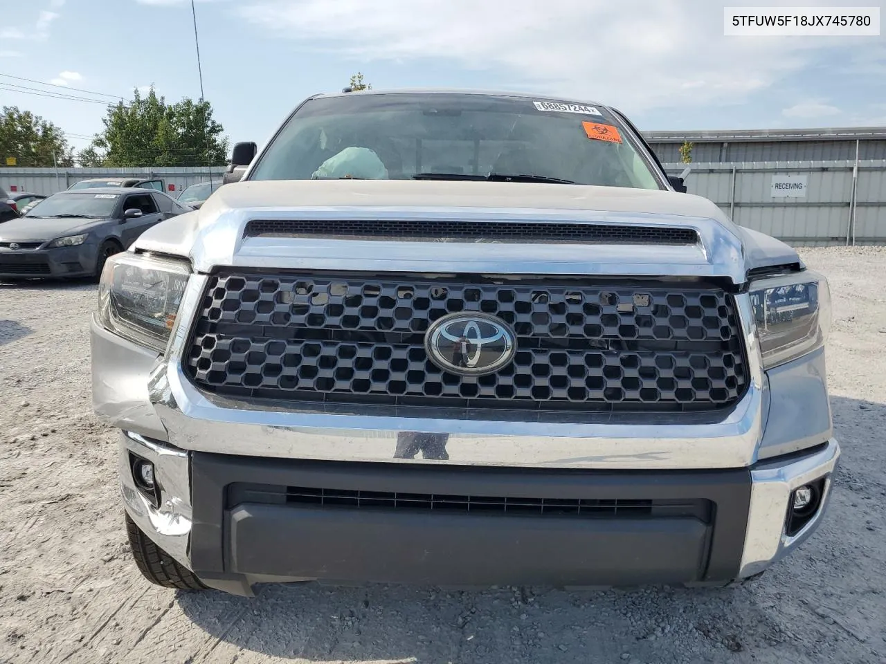 2018 Toyota Tundra Double Cab Sr VIN: 5TFUW5F18JX745780 Lot: 68857244