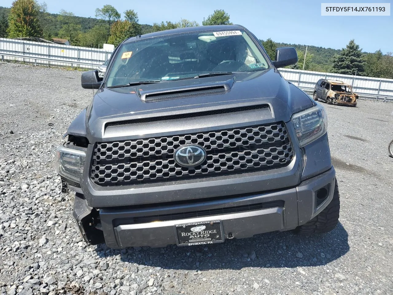 2018 Toyota Tundra Crewmax Sr5 VIN: 5TFDY5F14JX761193 Lot: 69455994