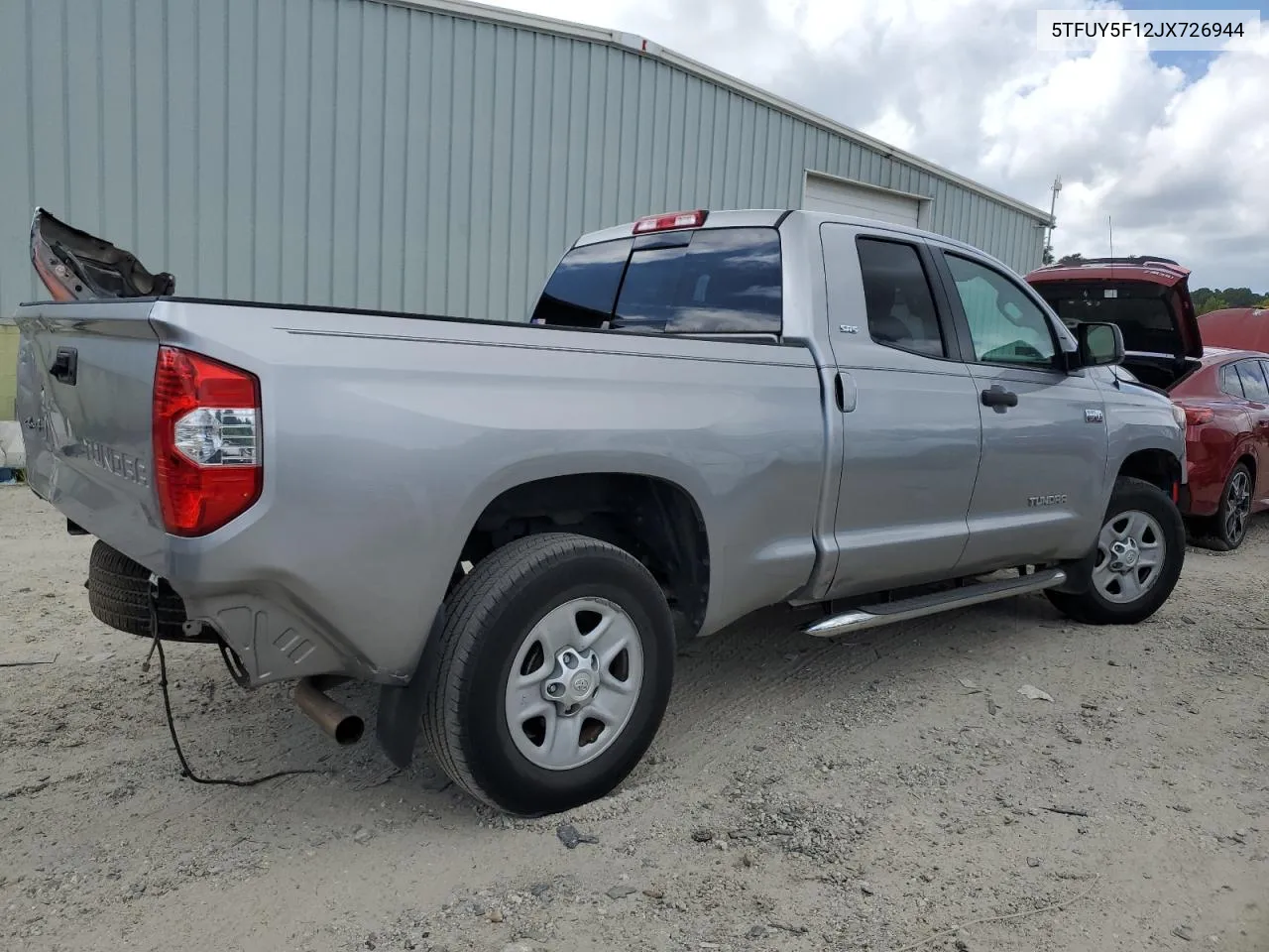 2018 Toyota Tundra Double Cab Sr VIN: 5TFUY5F12JX726944 Lot: 69660914