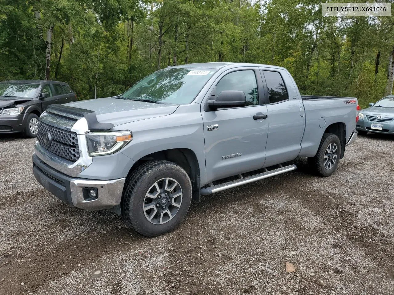 5TFUY5F12JX691046 2018 Toyota Tundra Double Cab Sr