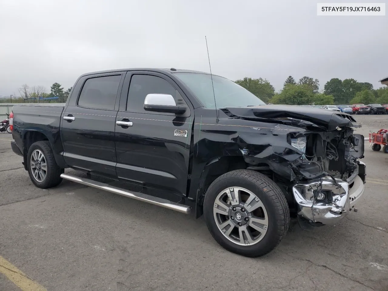 2018 Toyota Tundra Crewmax 1794 VIN: 5TFAY5F19JX716463 Lot: 70072664