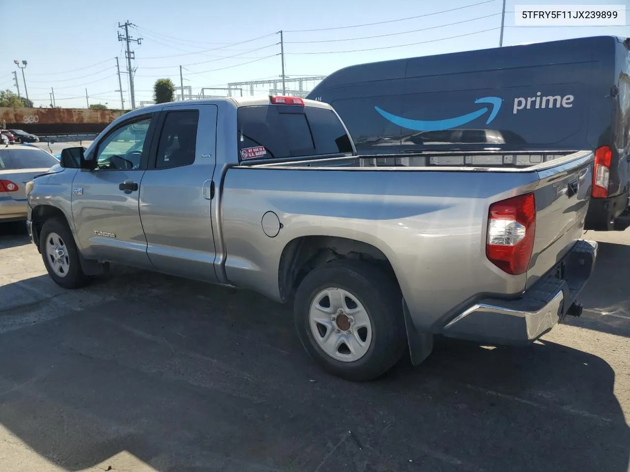 5TFRY5F11JX239899 2018 Toyota Tundra Double Cab Sr