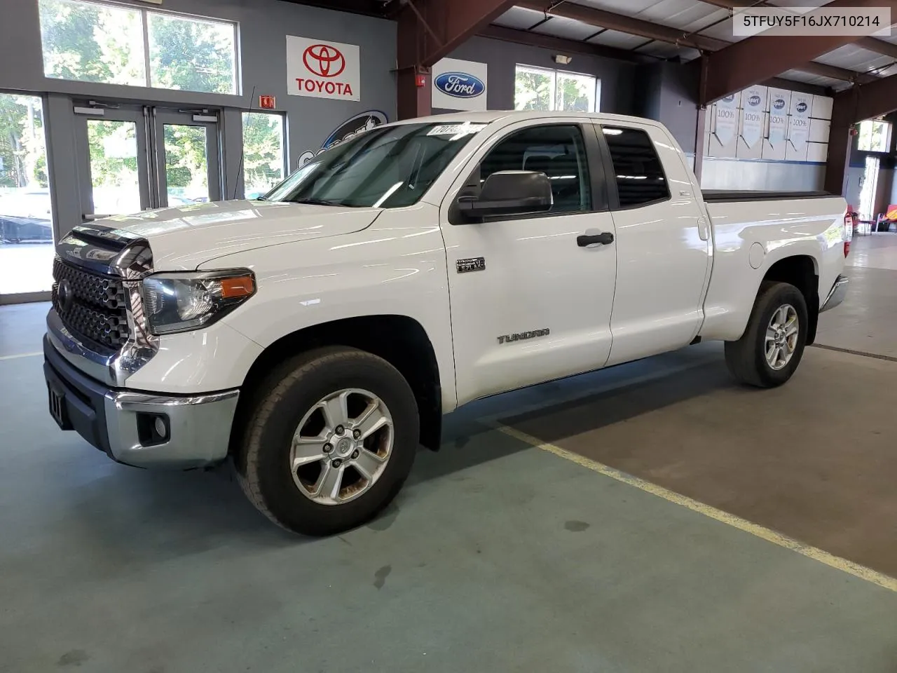 2018 Toyota Tundra Double Cab Sr VIN: 5TFUY5F16JX710214 Lot: 70748964