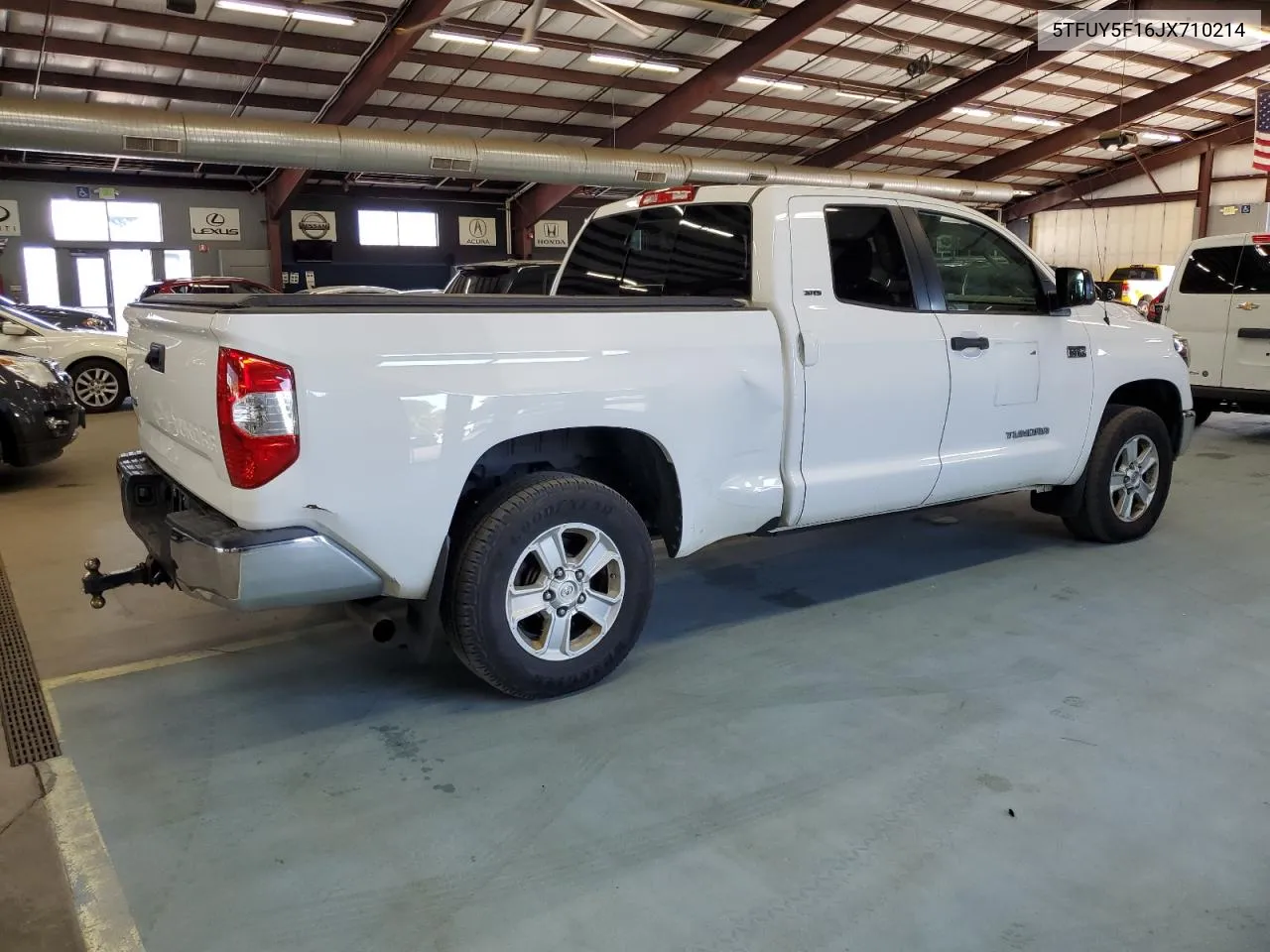 2018 Toyota Tundra Double Cab Sr VIN: 5TFUY5F16JX710214 Lot: 70748964