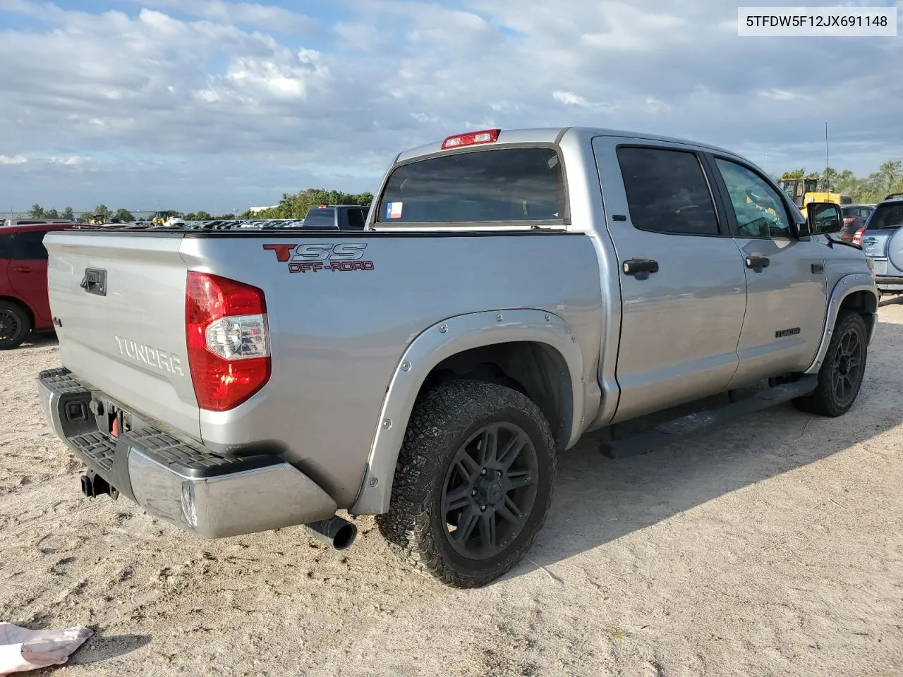 2018 Toyota Tundra Crewmax Sr5 VIN: 5TFDW5F12JX691148 Lot: 70843994