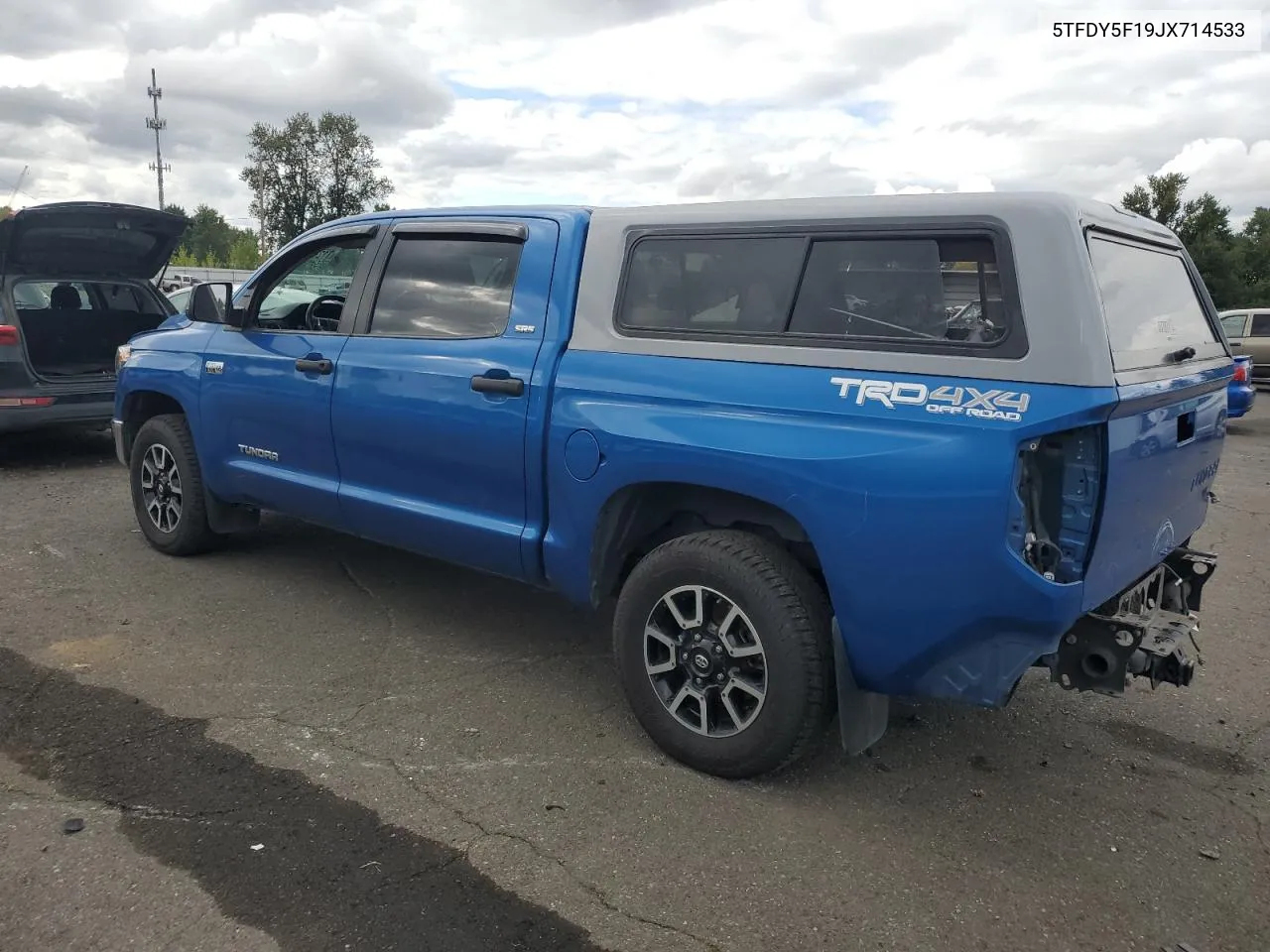 2018 Toyota Tundra Crewmax Sr5 VIN: 5TFDY5F19JX714533 Lot: 71212114