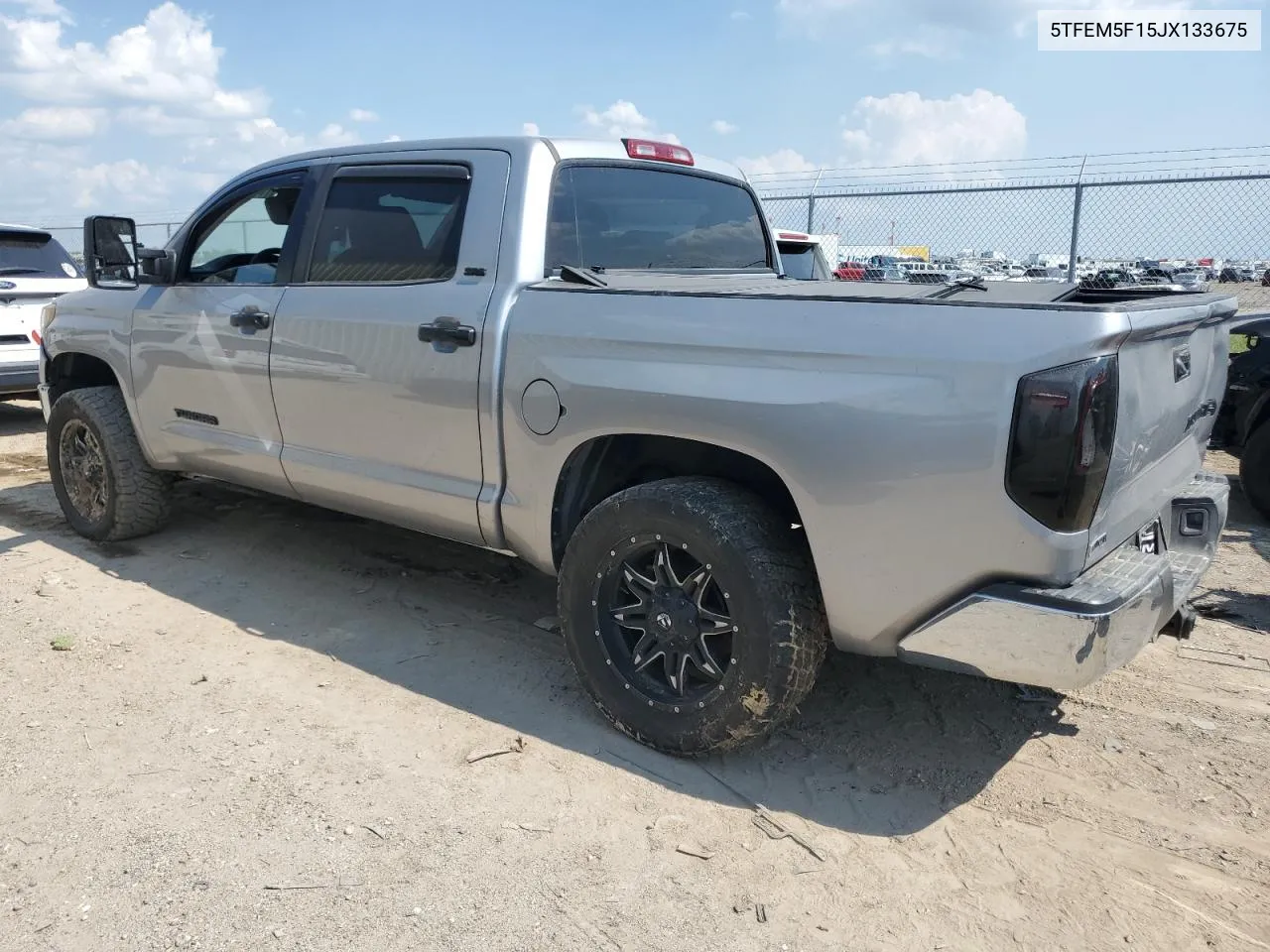 2018 Toyota Tundra Crewmax Sr5 VIN: 5TFEM5F15JX133675 Lot: 71494034