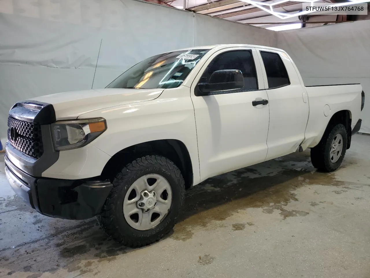 2018 Toyota Tundra Double Cab Sr VIN: 5TFUW5F13JX764768 Lot: 71573334