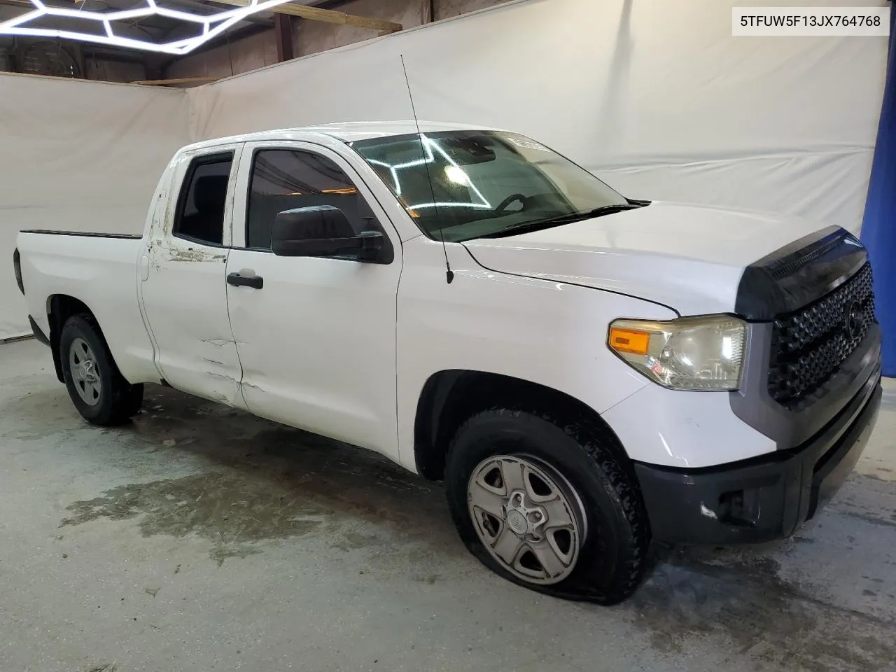 2018 Toyota Tundra Double Cab Sr VIN: 5TFUW5F13JX764768 Lot: 71573334