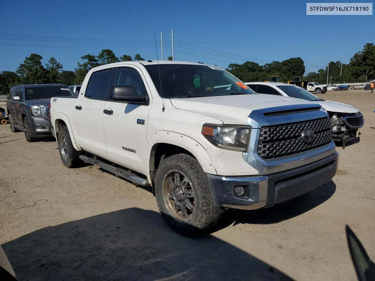 5TFDW5F16JX718190 2018 Toyota Tundra Crewmax Sr5