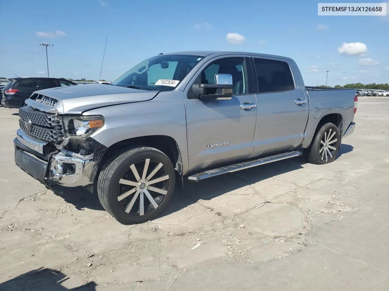 2018 Toyota Tundra Crewmax Sr5 VIN: 5TFEM5F13JX126658 Lot: 71822634