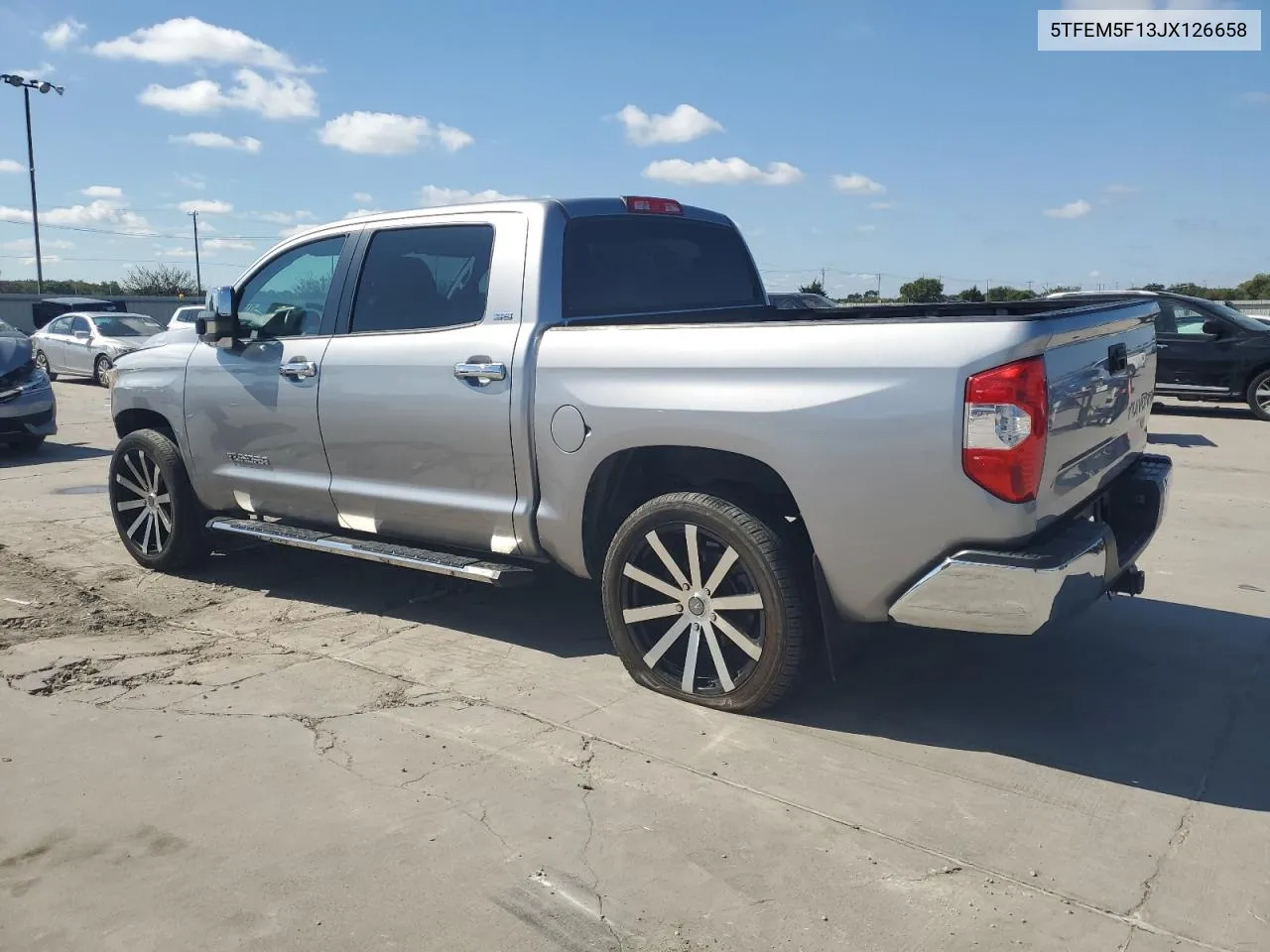 2018 Toyota Tundra Crewmax Sr5 VIN: 5TFEM5F13JX126658 Lot: 71822634