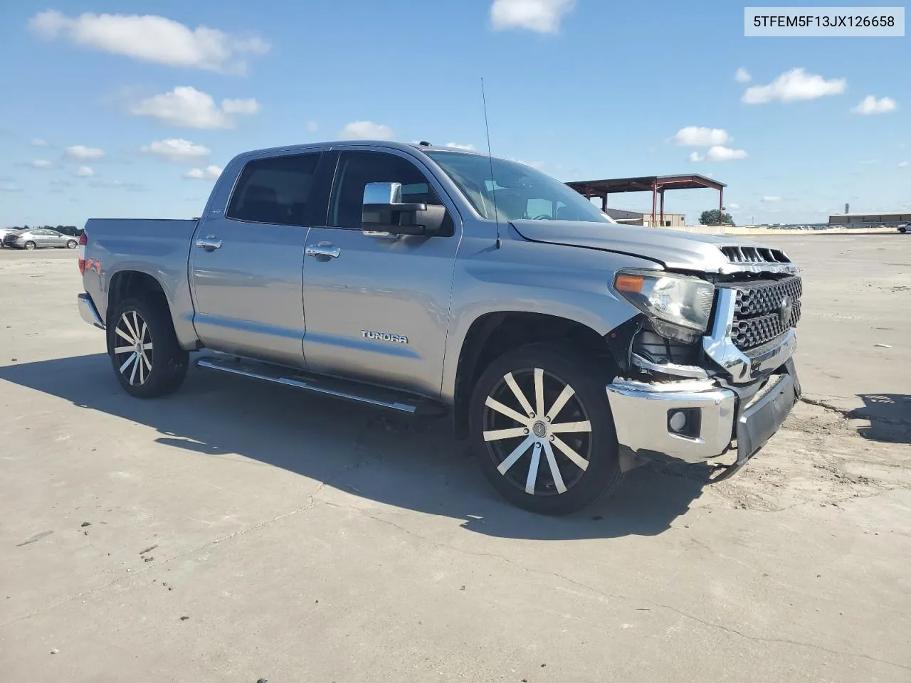 2018 Toyota Tundra Crewmax Sr5 VIN: 5TFEM5F13JX126658 Lot: 71822634