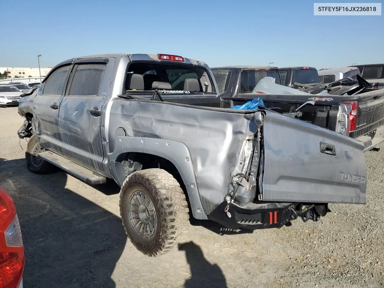 2018 Toyota Tundra Crewmax Sr5 VIN: 5TFEY5F16JX236818 Lot: 72014134