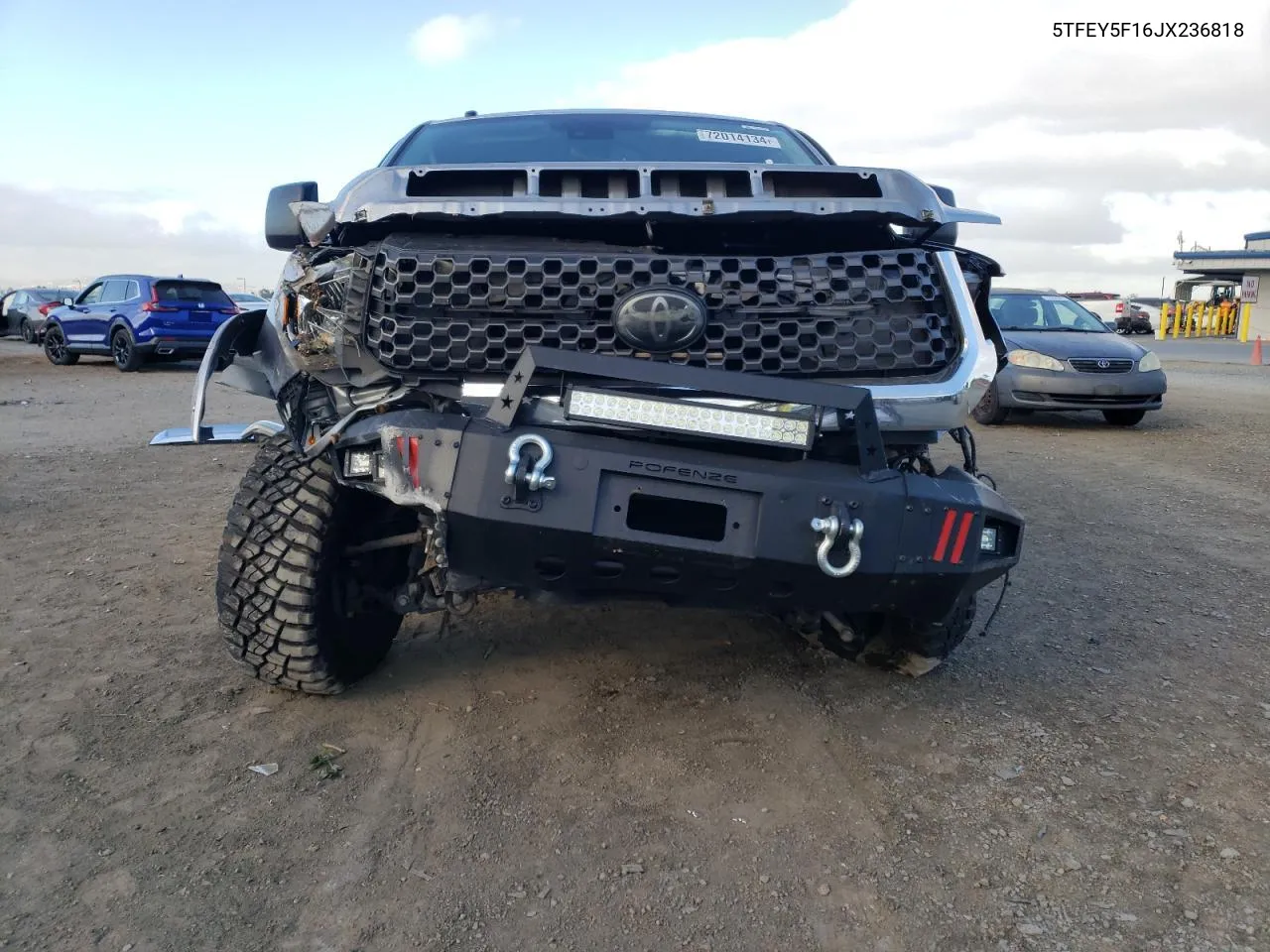 2018 Toyota Tundra Crewmax Sr5 VIN: 5TFEY5F16JX236818 Lot: 72014134